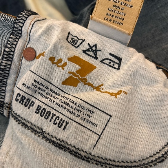 Seven for all mankind cropped bootcut size 29 - Picture 5 of 14